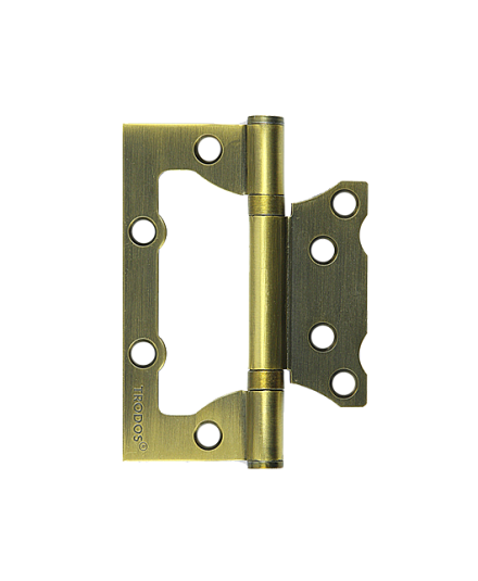 Накладные петли бабочки Петля накладная TRODOS 2BB 100х75х2,0мм CF 